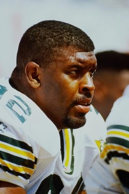 Reggie White Original 35mm Slide 1993 Green Bay Packers - Image 1 of 2