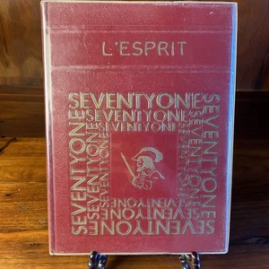 1971 Fort Ft Caroline Junior High School Yearbook Jacksonville FL L’Esprit - Picture 1 of 21