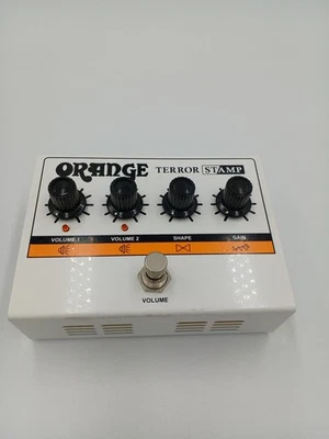Pédale de guitare préampli à tube Orange Terror Stamp 20 W utilisée... - Photo 1/4