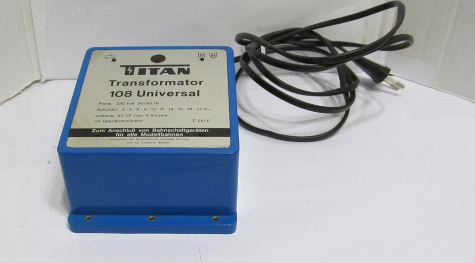 Titan Typ 108, 60 VA, Trafo Transformator, 220 Volt, XZ0140X - Bild 1 von 4
