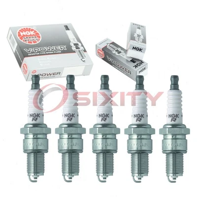 Velas de ignição 5 peças NGK V-Power para 1980-1983 Audi 4000 2.2L L5 - Kit de motor tz - Imagem 1 de 4