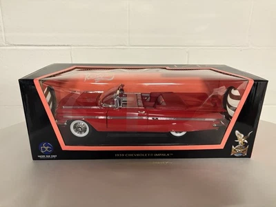 Красный кабриолет Chevy Impala 1959 Road Signature — Lucky Diecast — 1:18 - Изображение 1 из 4