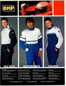 2004 • OMP Race FIRES UIT Print Ad • Indy Nascar Clothing RACING Jump ADS.81 - Picture 1 of 2