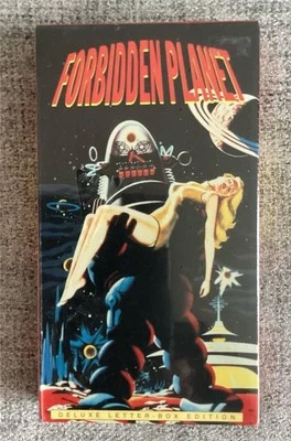 FORBIDDEN PLANET ROBBY THE ROBOT ORIG VINTAGE VHS SCI FI TAPE STILL SEALED - Image 1 of 2