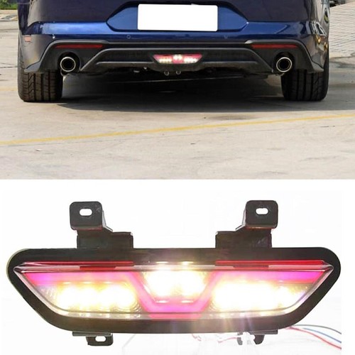 Car Rear Bumper Reflector Fog Indicator Light Lamp For 2015-2018 Ford ...