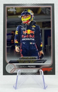 Sergio Perez 2022 Topps Chrome Formula 1 #175 Red Bull Racing Honda - Picture 1 of 2