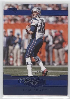 2016 Panini Plates & Patches Blue /50 Tom Brady #61 - Image 1 of 2