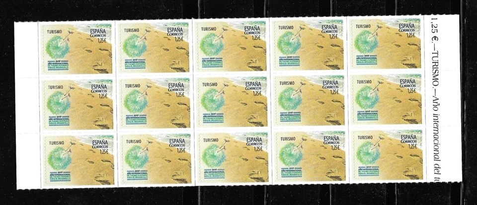 LOTE DE 15 SELLOS AUTOADHESIVOS PARA FRANQUEO. NUEVOS Y PERFECTOS. NMH - Imagen 1 de 1