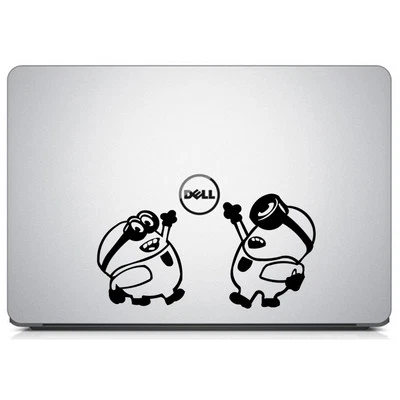 Calcomanía Minions para Macbook Laptop Coche Ventana Parachoques Troquelado Pared Decoración Adhesivo Foto 1 de 4