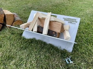 LOGBRENNER FEUER GARTENFEUERSTELLE OFFENES FEUER EINFACHER FOKUSPUNKT KAMIN LOGBRENNER - Bild 1 von 4