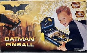 BATMAN BEGINS TABLE-TOP PINBALL MACHINE  BATTERY OPERATED WITH FREE SHIPPING - Picture 1 of 3