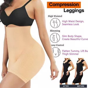 Pantaloncini donna vita alta shaper controllo pancia shapemint tutto il giorno tutti i giorni - Foto 1 di 12