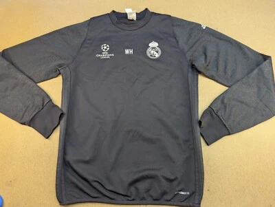 Adidas Real Madrid 2016/17 Champions League Football Training Sweatshirt Small - Image 1 of 4