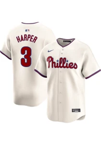 Bryce Harper Philadelphia Phillies Mens Ivory Officially Licensed Jersey - Picture 1 of 4