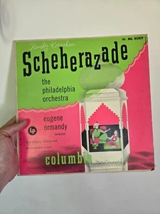 RARE LP EUGENE ORMANDY SCHEHERAZADE PHILY ORCHESTRA OG US COLUMBIA ML 4089 - Picture 1 of 4