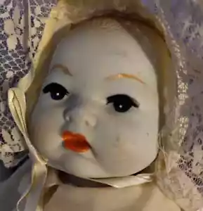 Haunted Christening Doll musical wind up VTG Positive Serious Collectors Only - Picture 1 of 7