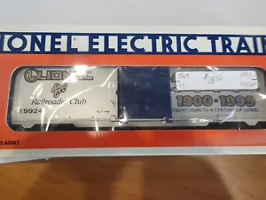 Lionel # 6-19924 1993 Railroad Club Box Car New In Box, NOS, (B-64) - Picture 1 of 2