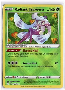 Pokemon TCG Radiant Tsareena Silver Tempest 016/195 Holo Radiant selten - Bild 1 von 1