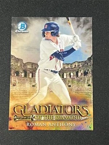 2024 Bowman Chrome ROMAN ANTHONY GLADIATORS OF THE DIAMOND RED SOX GOTD-22 - Bild 1 von 2