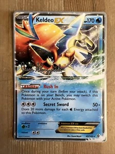 Keldeo EX World Championship ULTRA RARE 49/149 BW Boundaries Crossed Pokemon MP - Picture 1 of 2