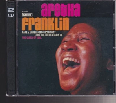 Aretha Franklin rare & unreleased recordings from the golden age 2x cd promo - Image 1 of 2