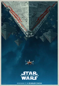 STAR WARS RISE OF SKYWALKER POSTER J.J ABRAMS MARK HAMILL KYLO REN CARRIE FISHER - Bild 1 von 1