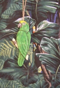 Yellow Fronted Amazon Ornament - Picture 1 of 1