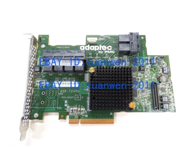 Adaptec ASR-72405 24-Port 1GB Cache 6Gb/s SAS SATA PCIe-3 RAID Controller Card - Image 1 of 2
