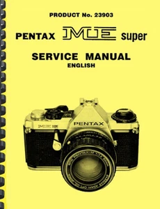 Pentax ME Super Camera REPAIR SERVICE MANUAL - Picture 1 of 2