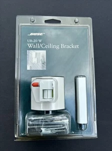 BOSE UB-20 W Wall / Ceiling Bracket Genuine White Speaker Mount New / Sealed - Picture 1 of 9