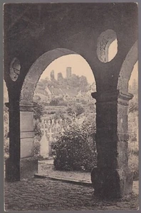 MONTFORT-L'AMAURY 78 view of the cemetery taken from the cloister uncirculated postcard 1900-10 - Picture 1 of 2