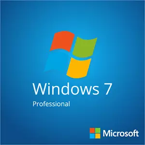 Licencia profesional original de Microsoft Windows 7 con llave e instalación DVD - Imagen 1 de 3