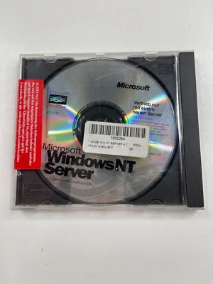 Microsoft Windows NT Server Softwareprogramm Vintage Neu - Bild 1 von 2