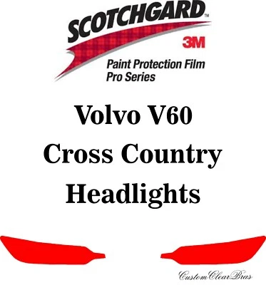 3M Scotchgard Paint Protection Pro Series 2019 2020 2021 Volvo V60 Cross Country - Image 1 of 3