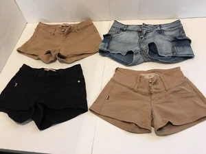 Beverly Jeans Girl Shorts Size Small And Medium 3 and 5 Great condition Lot of 4 - Picture 1 of 11