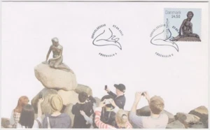 Denmark FDC 2013, Centenary of Edvard Eriksen's Statue the Little Mermaid, mint - Picture 1 of 1