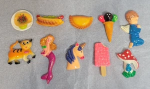 10 verschiedene Magnete Handarbeit -für den Kühlschrank- schöne Dekoration - Bild 1 von 11