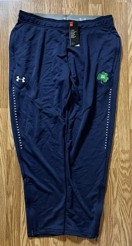 Notre Dame Football Team Issued Under Armour Pants New Tags Size 2XL Cover