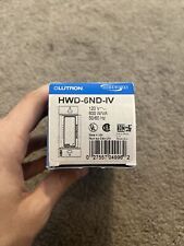 Lutron HWD-6ND-IV (Ivory) HomeWorks 600W 50/60Hz Dimmer NEW