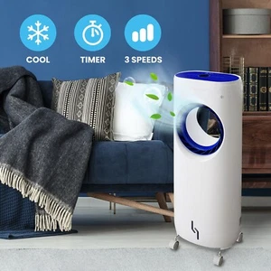 Bladeless Evaporative Portable Air Cooler, Remote Control & Touch Sensor - Picture 1 of 9