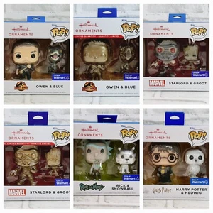 Juego de adornos navideños Hallmark Funko Pop - Imagen 1 de 7