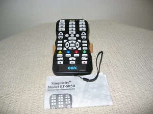 Control remoto GRANDE Cox TV RT-SR50 con instrucciones - Imagen 1 de 1