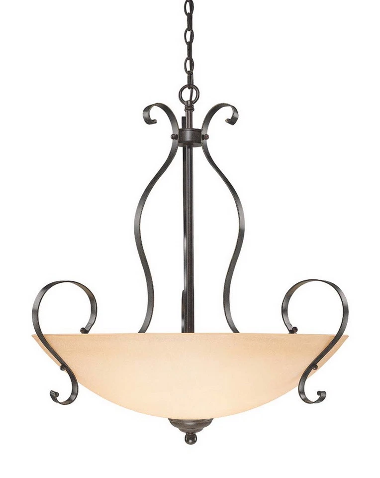 Craftmade Brookfield 5 Light Inverted Pendant/Chandelier in Brownstone - Image 1 of 1