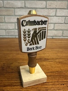 Vintage Blatz Culmbacher Dark Wooden 6.5" Beer Tap Handle Bar Pub Tapper - Picture 1 of 4