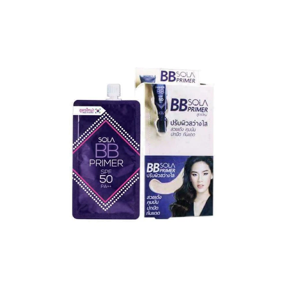 Sola BB Primer SPF 50 PA++ 7 ml 0.24 fl oz Box of 6 Brightening. - Image 1 of 4