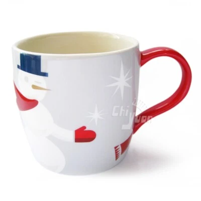 Taza de Navidad Starbucks Taiwán 2012 muñeco de nieve zorro pájaro nuevo hueso China Japón nueva Foto 1 de 4