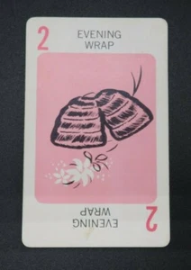 Mystery Date 1965 juego de mesa tarjeta de repuesto rosa # 2 envoltura de noche - Imagen 1 de 2