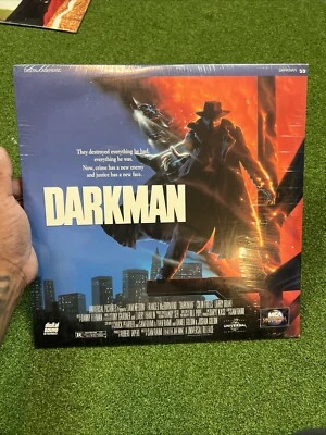 Liam Neeson, Frances McDormand "Darkman" Sealed Crime Thriller Laserdisc Movie - Image 1 of 4