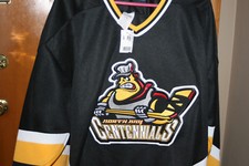 NORTH BAY CENTENNIALS MINOR LEAGUE HOCKEY JERSEY NWT SZ LARGE DEFUNCT OHL RARE