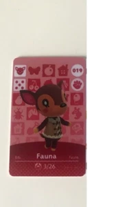 Animal Crossing New Horizons  Mini NFC Karte Fauna - Bild 1 von 1